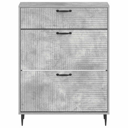 Shoe Cabinet HAARLEM 78 x 24 x 103 cm Engineered Wood