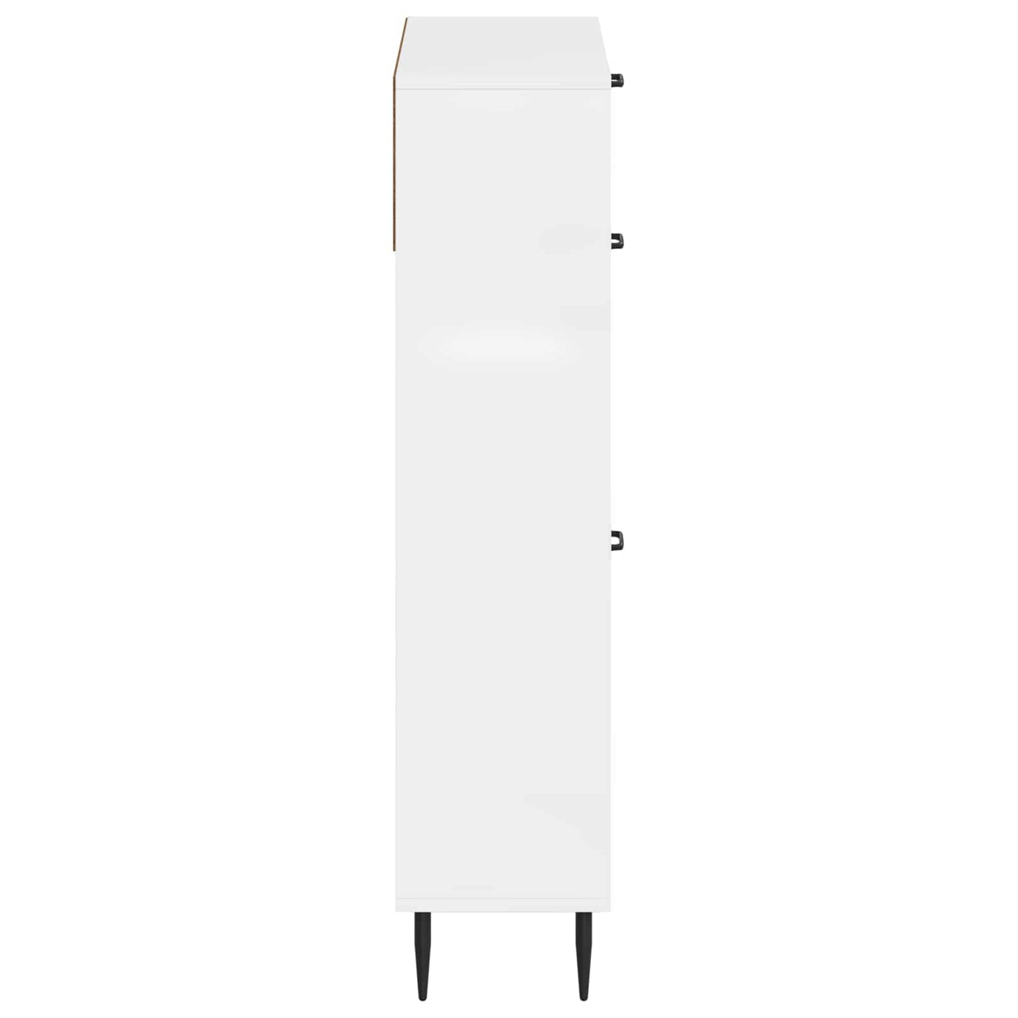 Shoe Cabinet HAARLEM 78 x 24 x 103 cm Engineered Wood
