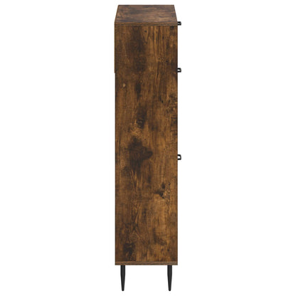 Shoe Cabinet HAARLEM 78 x 24 x 103 cm Engineered Wood