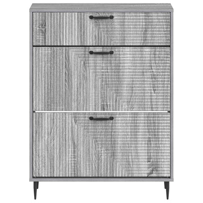 Shoe Cabinet HAARLEM 78 x 24 x 103 cm Engineered Wood