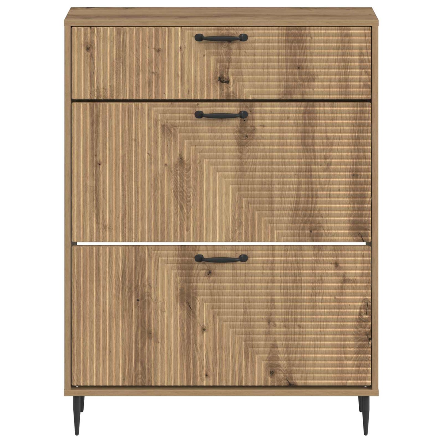 Shoe Cabinet HAARLEM 78 x 24 x 103 cm Engineered Wood