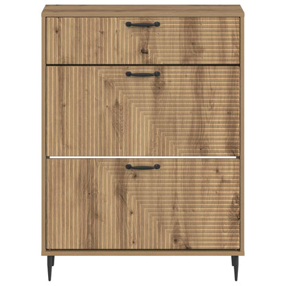 Shoe Cabinet HAARLEM 78 x 24 x 103 cm Engineered Wood