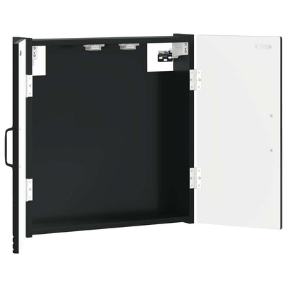 Dartboard Cabinet HAARLEM Black 52.5 x 10.5 x 53.5 cm