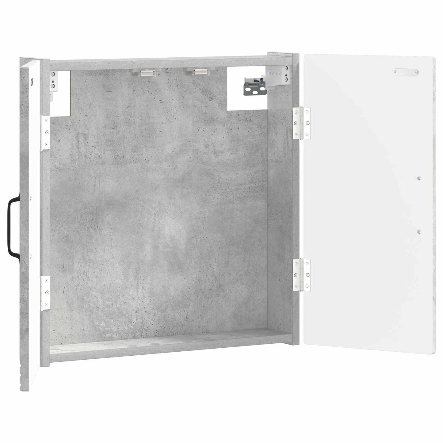 Dartboard Cabinet HAARLEM Concrete Grey 52.5 x 10.5 x 53.5 cm