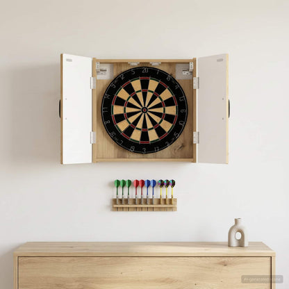 Dartboard Cabinet HAARLEM Artisan Oak 52.5 x 10.5 x 53.5 cm