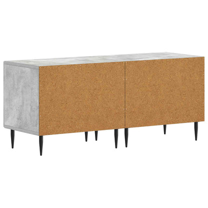 TV Cabinet Concrete Grey Engineered Wood