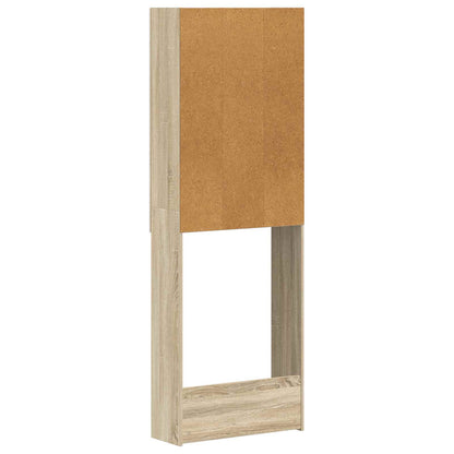 Toilet Cabinet HAARLEM Sonoma Oak 66 x 25.5 x 190 cm