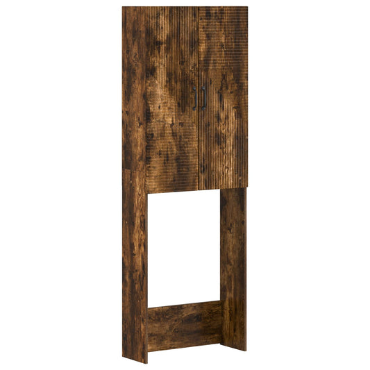 Toilet Cabinet HAARLEM Smoked Oak 66 x 25.5 x 190 cm
