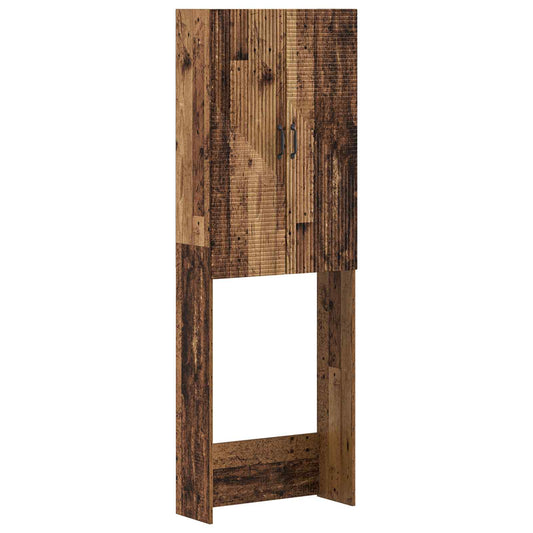 Toilet Cabinet HAARLEM Old Wood 66 x 25.5 x 190 cm