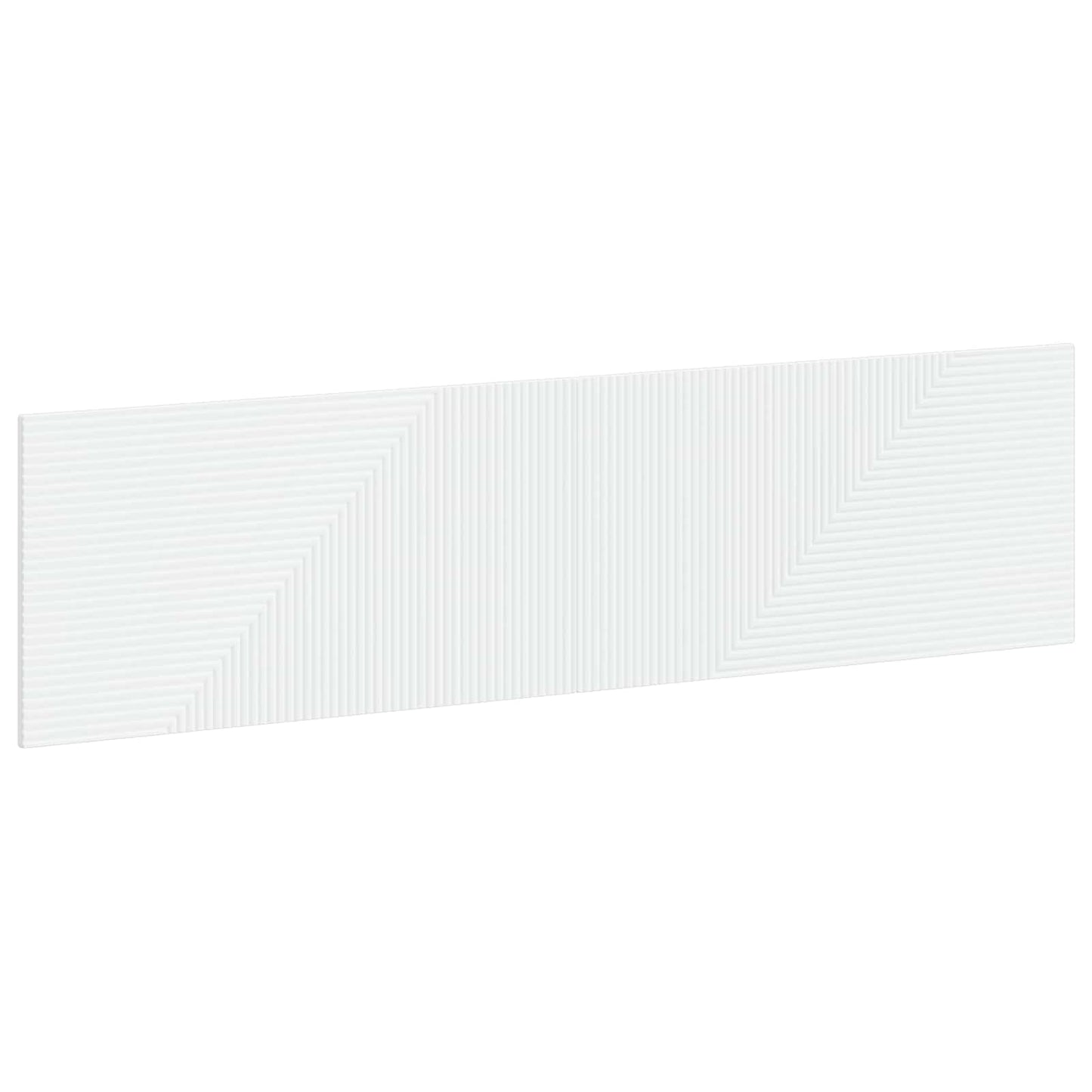 Wall-Mounted Headboard HAARLEM White Engineered Wood
