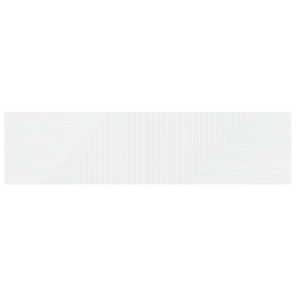 Wall-Mounted Headboard HAARLEM White Engineered Wood