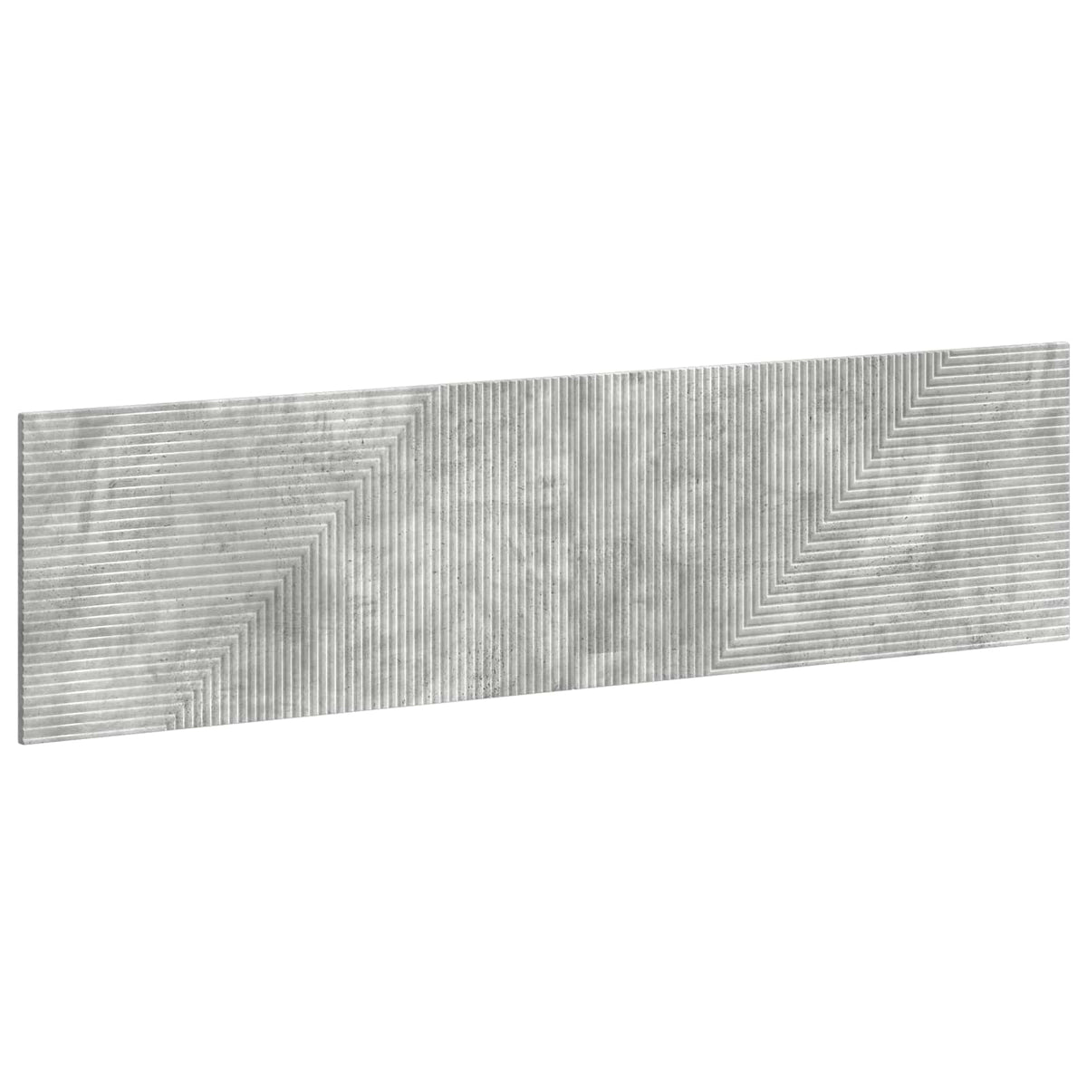 Wall-Mounted Headboard HAARLEM Concrete Grey Engineered Wood