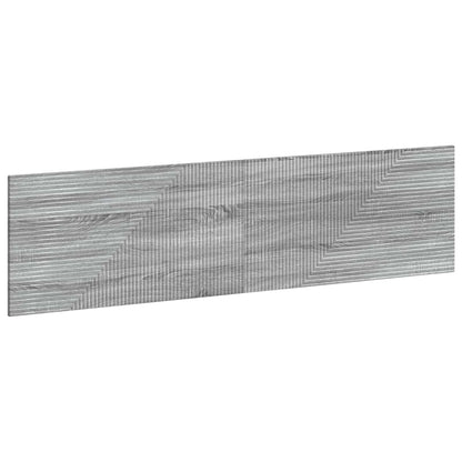 Wall-Mounted Headboard HAARLEM Grey Sonoma Engineered Wood