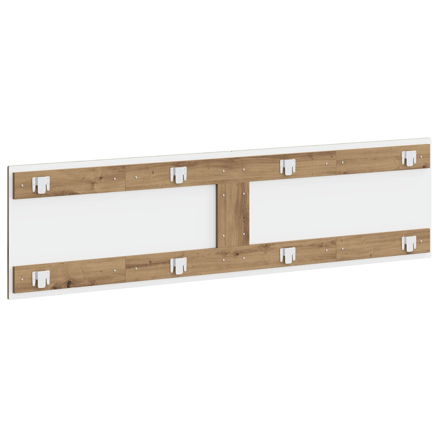 Wall-Mounted Headboard HAARLEM Artisan Oak Engineered Wood