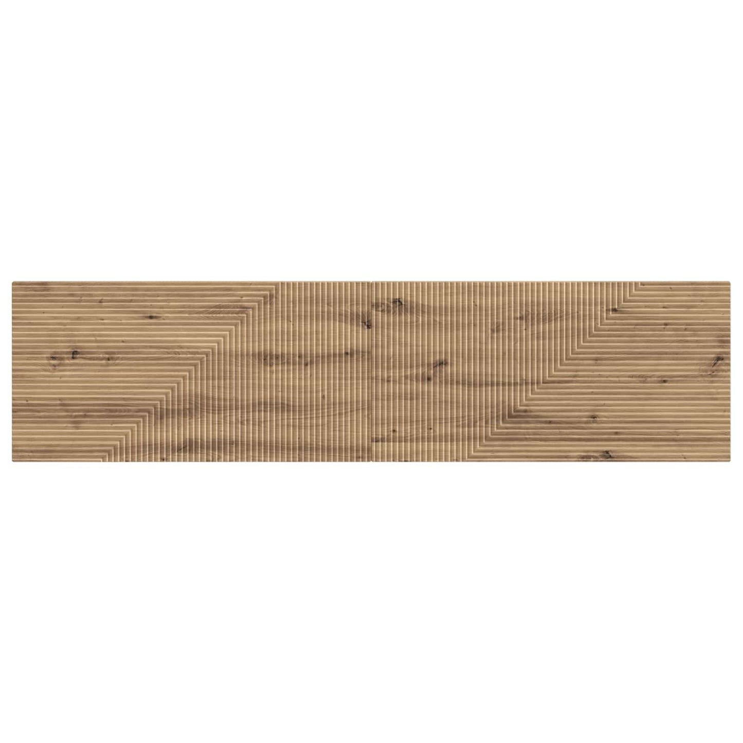 Wall-Mounted Headboard HAARLEM Artisan Oak Engineered Wood