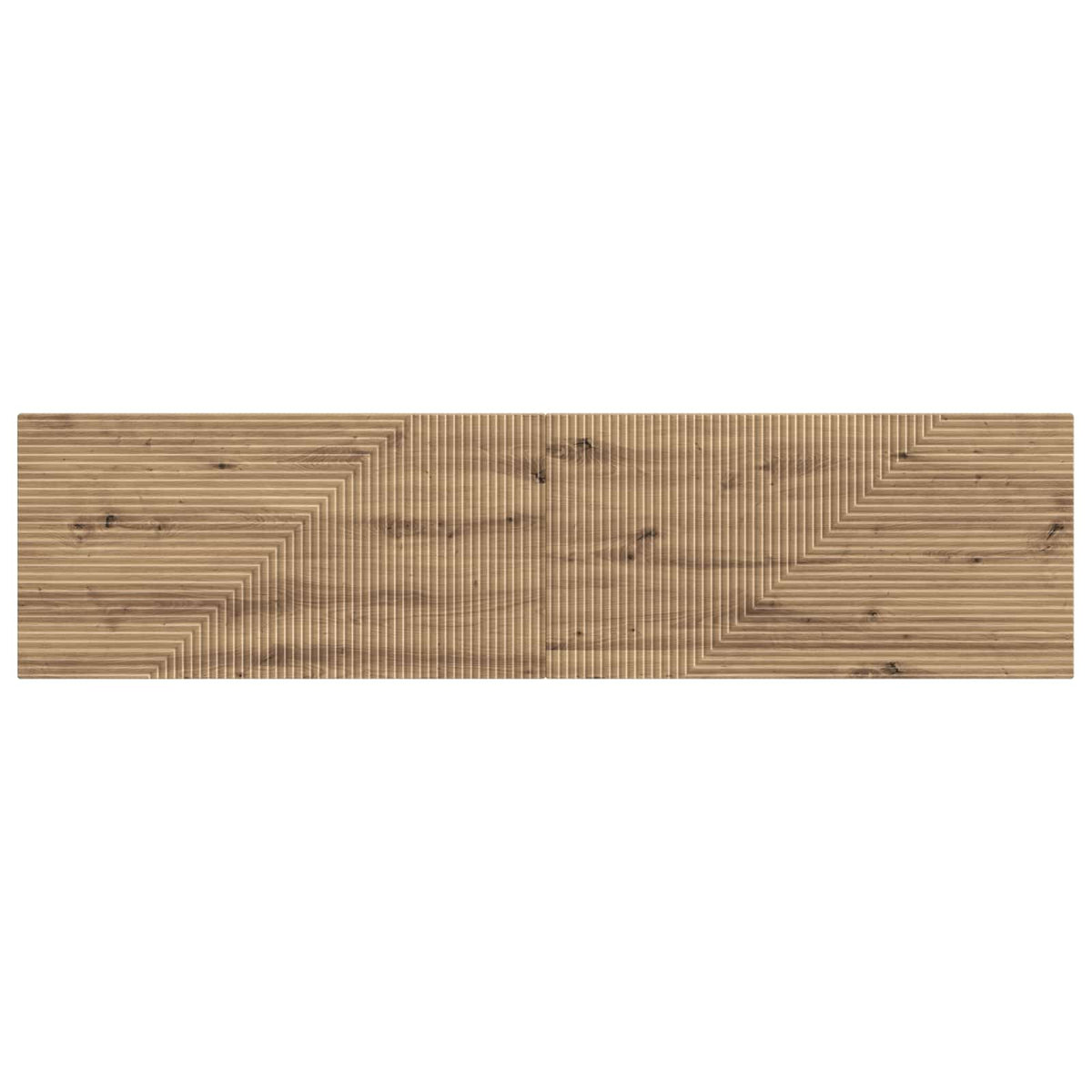 Wall-Mounted Headboard HAARLEM Artisan Oak Engineered Wood