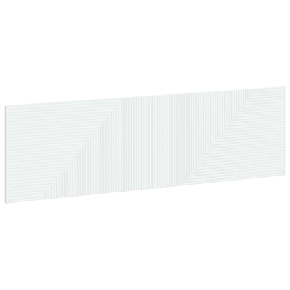 Wall-Mounted Headboard HAARLEM White Engineered Wood