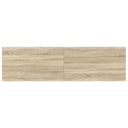 Wall-Mounted Headboard HAARLEM Sonoma Oak Engineered Wood
