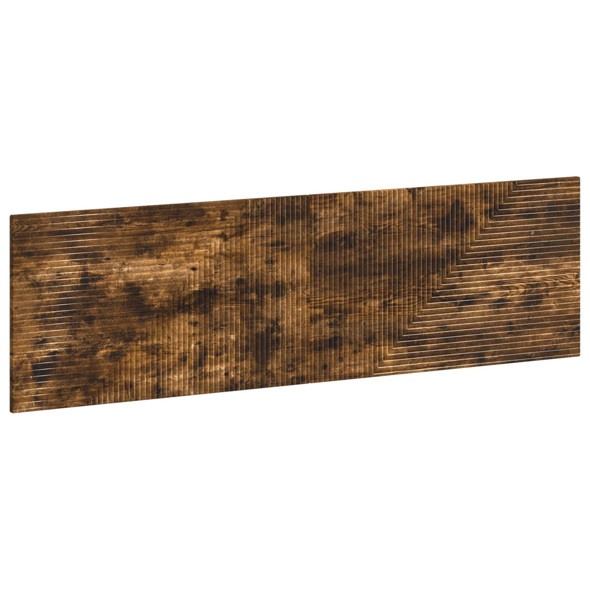 Wall-Mounted Headboard HAARLEM Smoked Oak Engineered Wood
