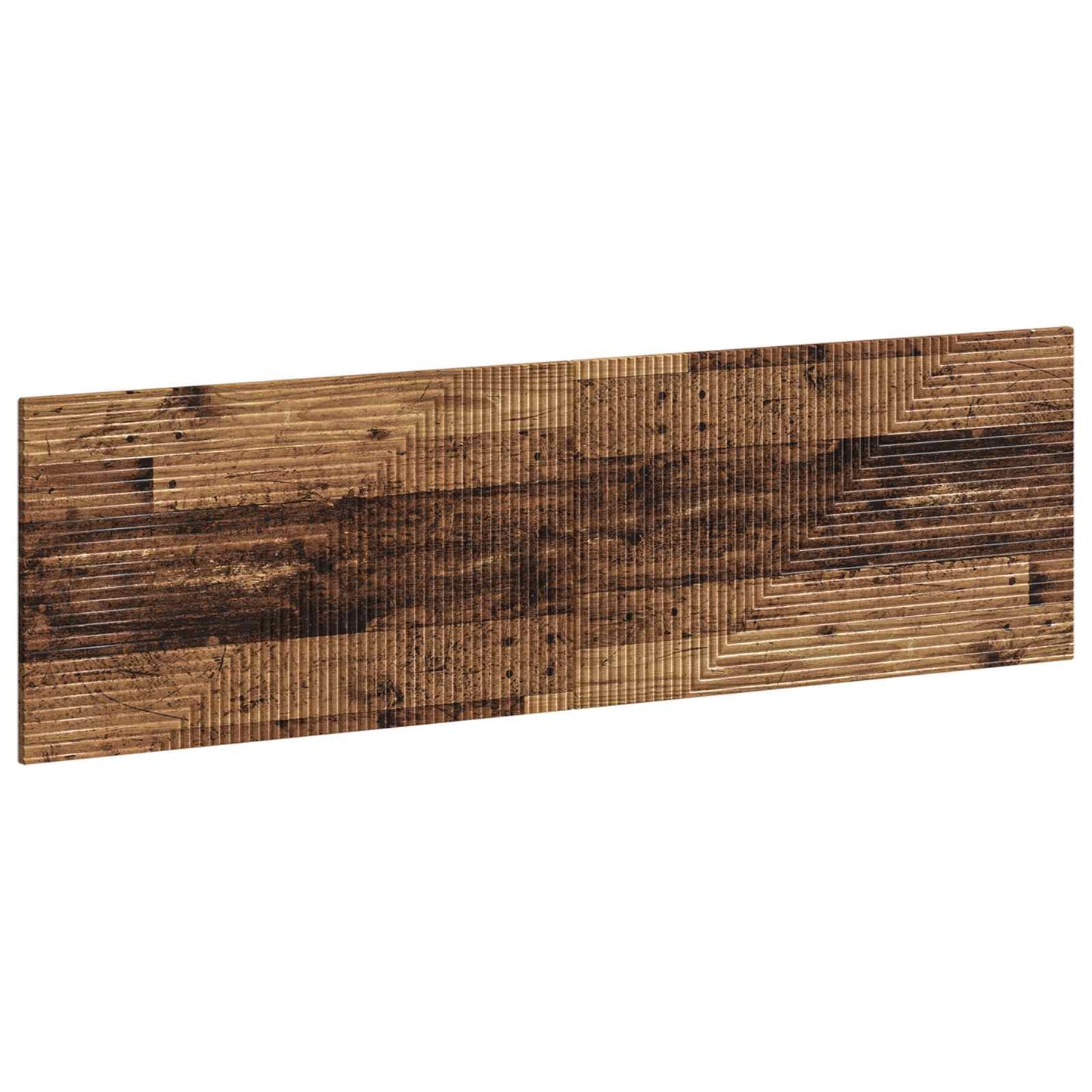 Wall-Mounted Headboard HAARLEM Old Wood Engineered Wood