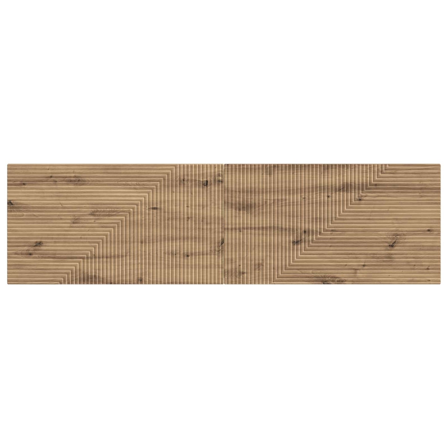 Wall-Mounted Headboard HAARLEM Artisan Oak Engineered Wood