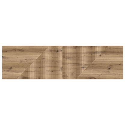 Wall-Mounted Headboard HAARLEM Artisan Oak Engineered Wood