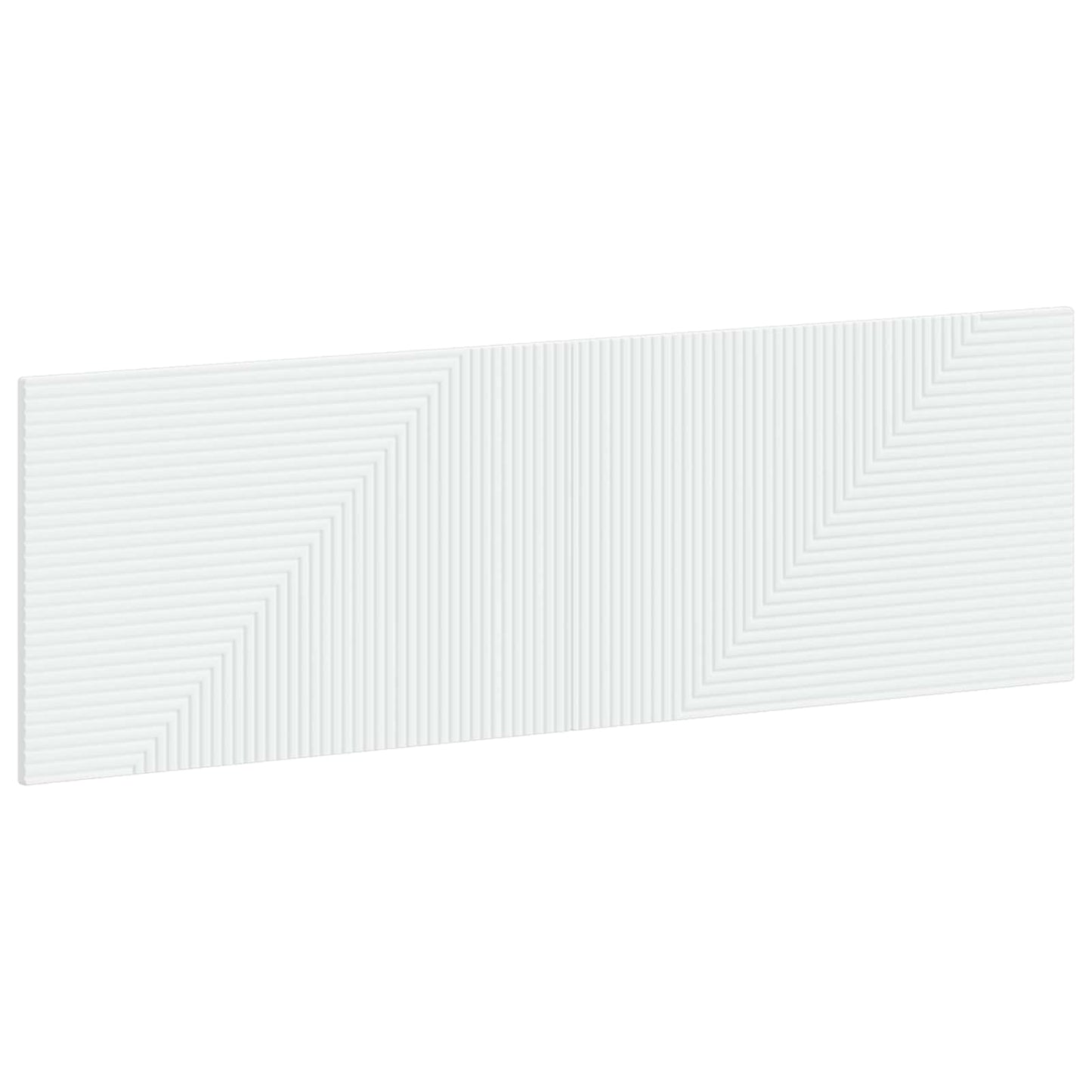 Wall-Mounted Headboard HAARLEM White Engineered Wood