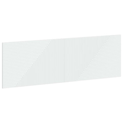 Wall-Mounted Headboard HAARLEM White Engineered Wood