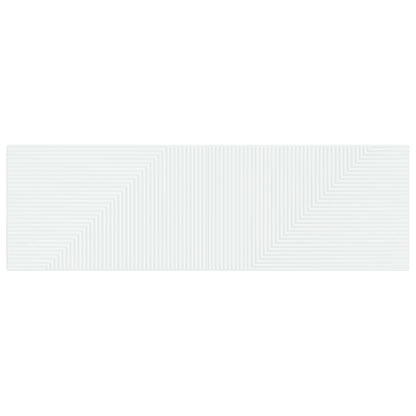 Wall-Mounted Headboard HAARLEM White Engineered Wood