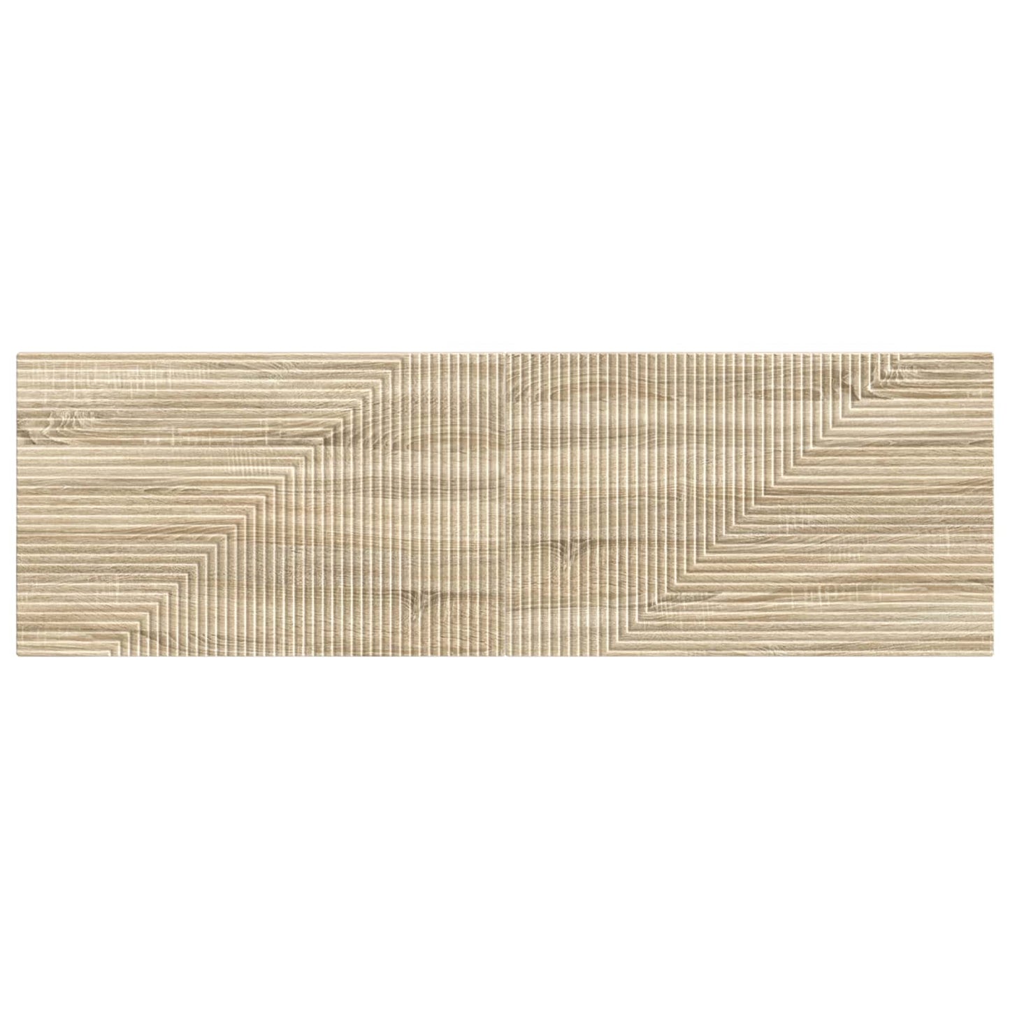 Wall-Mounted Headboard HAARLEM Sonoma Oak Engineered Wood