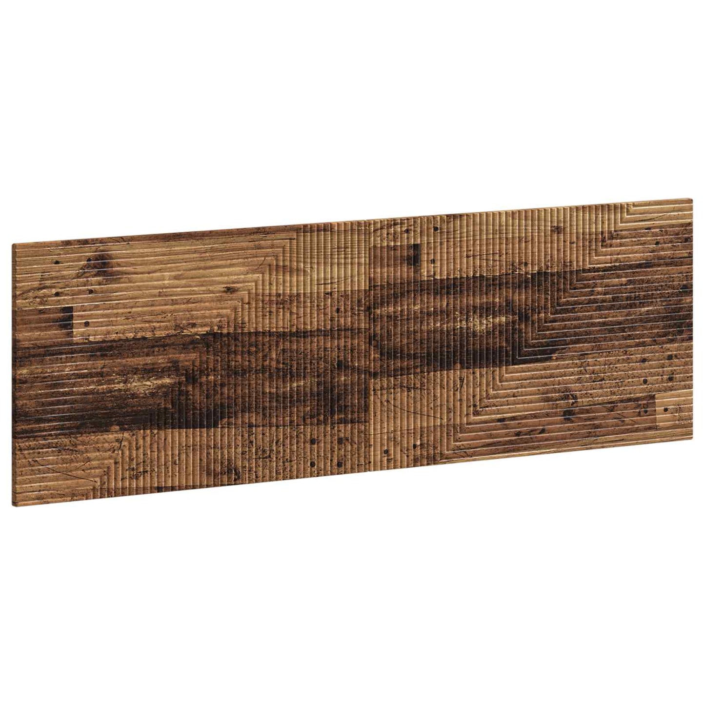 Wall-Mounted Headboard HAARLEM Old Wood Engineered Wood