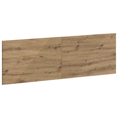 Wall-Mounted Headboard HAARLEM Artisan Oak Engineered Wood