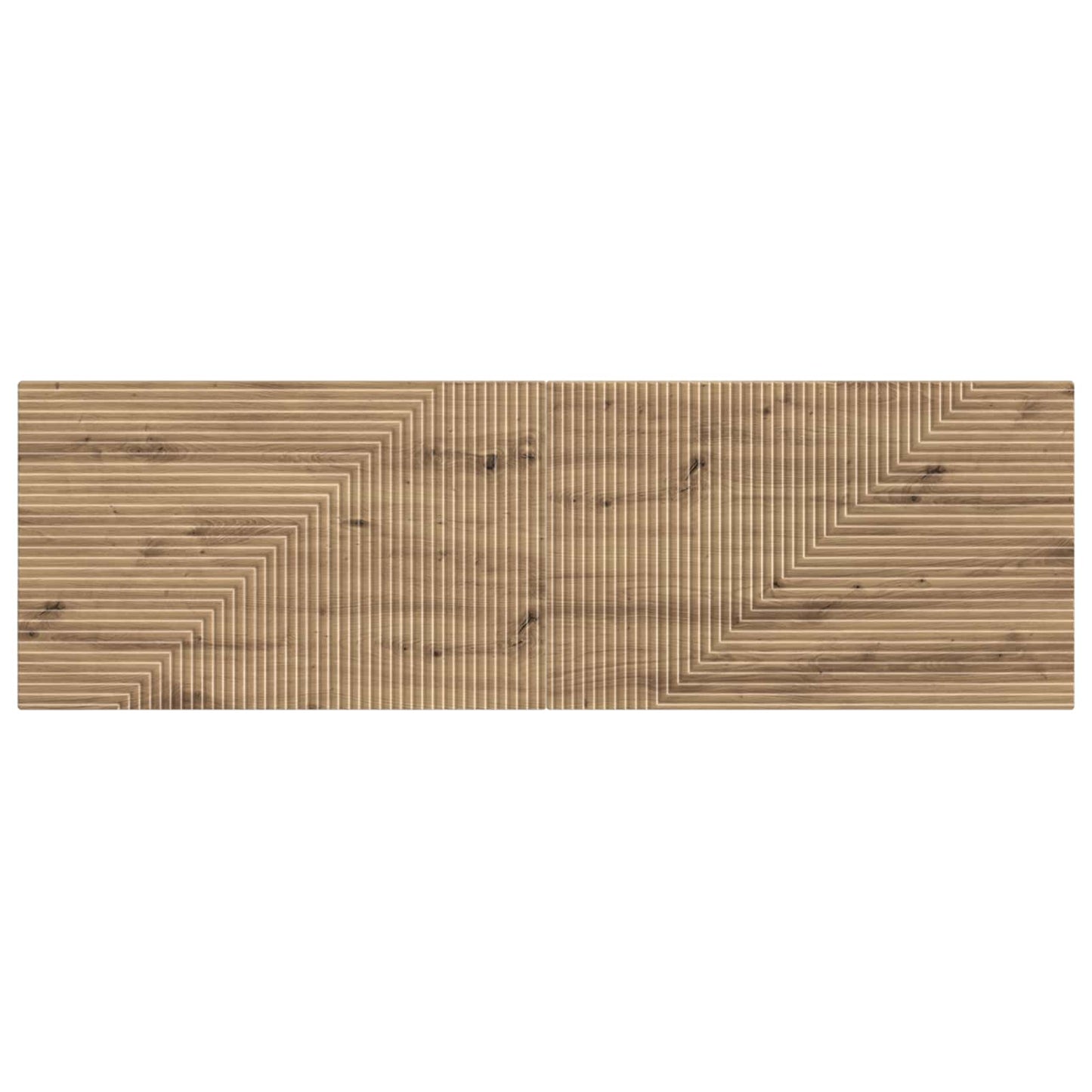 Wall-Mounted Headboard HAARLEM Artisan Oak Engineered Wood