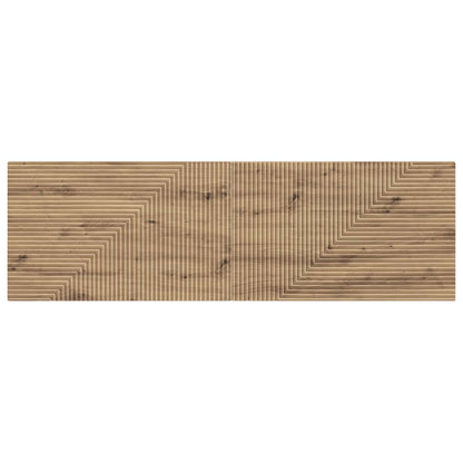 Wall-Mounted Headboard HAARLEM Artisan Oak Engineered Wood