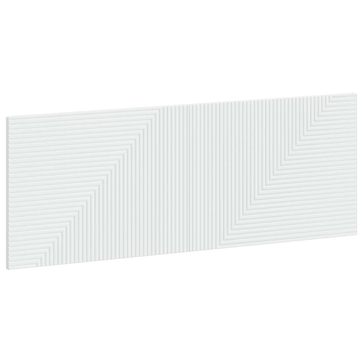 Wall-Mounted Headboard HAARLEM White Engineered Wood