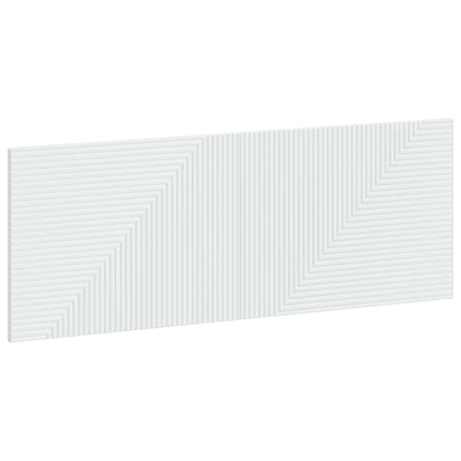 Wall-Mounted Headboard HAARLEM White Engineered Wood