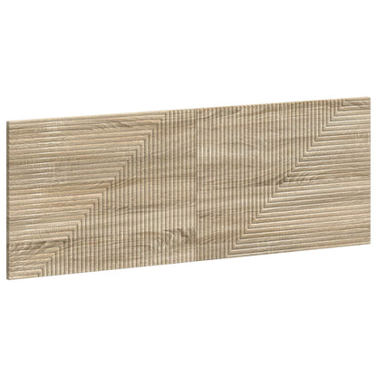 Wall-Mounted Headboard HAARLEM Sonoma Oak Engineered Wood