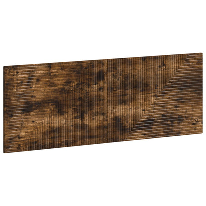 Wall-Mounted Headboard HAARLEM Smoked Oak Engineered Wood