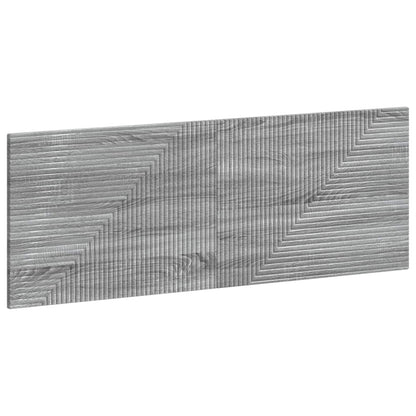 Wall-Mounted Headboard HAARLEM Grey Sonoma Engineered Wood