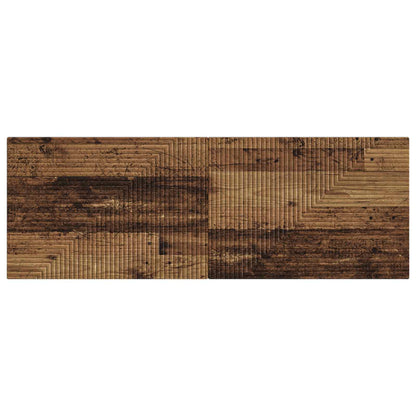 Wall-Mounted Headboard HAARLEM Old Wood Engineered Wood