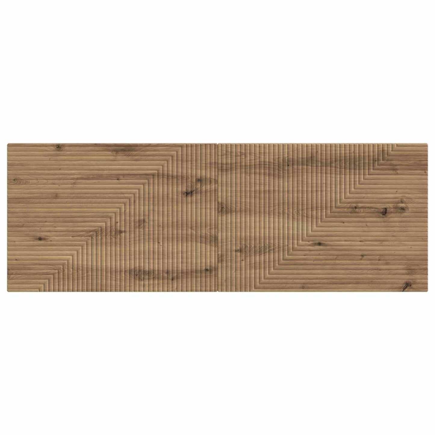 Wall-Mounted Headboard HAARLEM Artisan Oak Engineered Wood