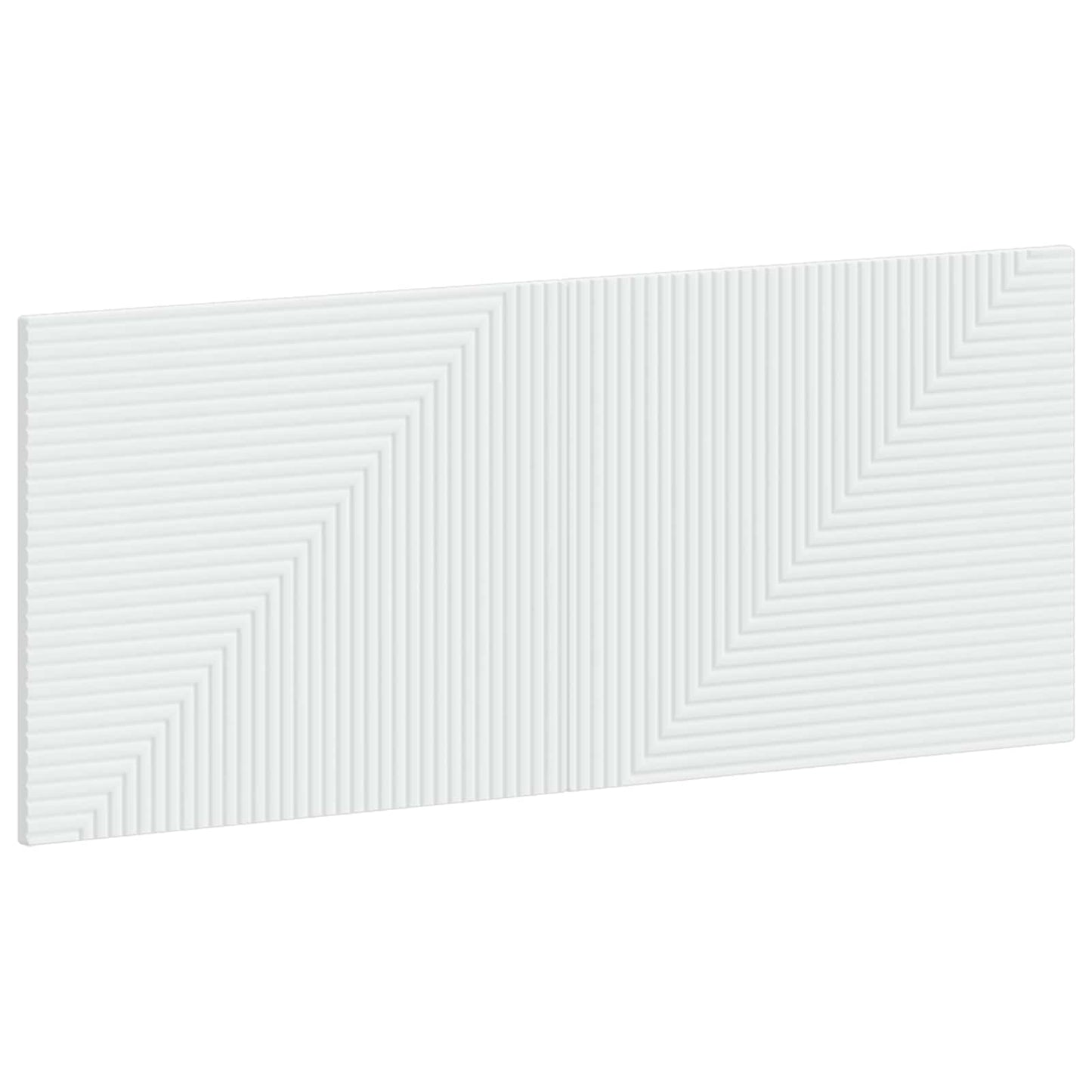 Wall-Mounted Headboard HAARLEM White Engineered Wood
