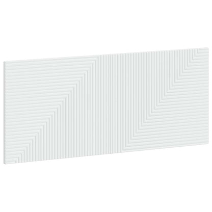 Wall-Mounted Headboard HAARLEM White Engineered Wood