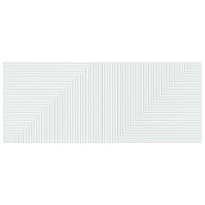 Wall-Mounted Headboard HAARLEM White Engineered Wood