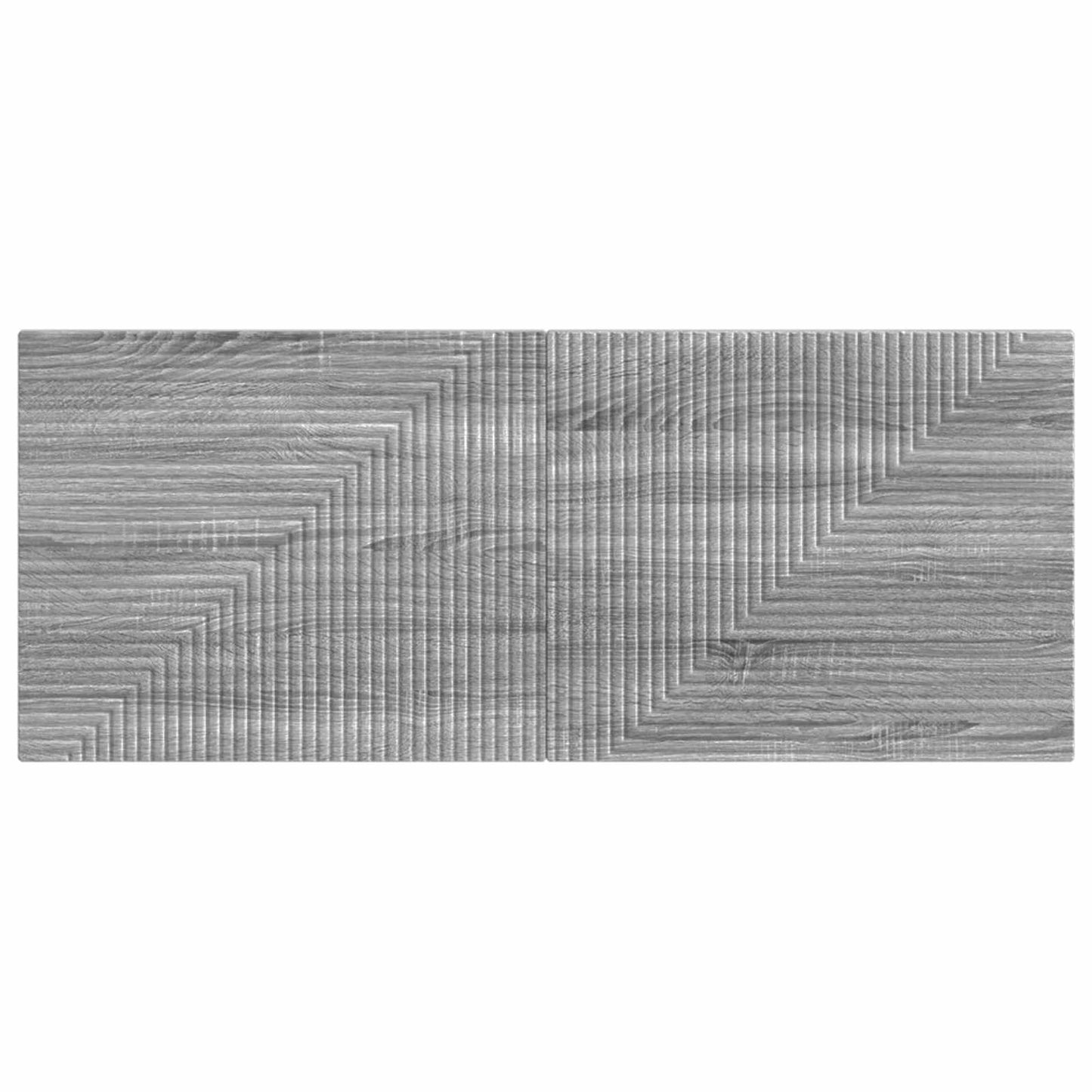 Wall-Mounted Headboard HAARLEM Grey Sonoma Engineered Wood