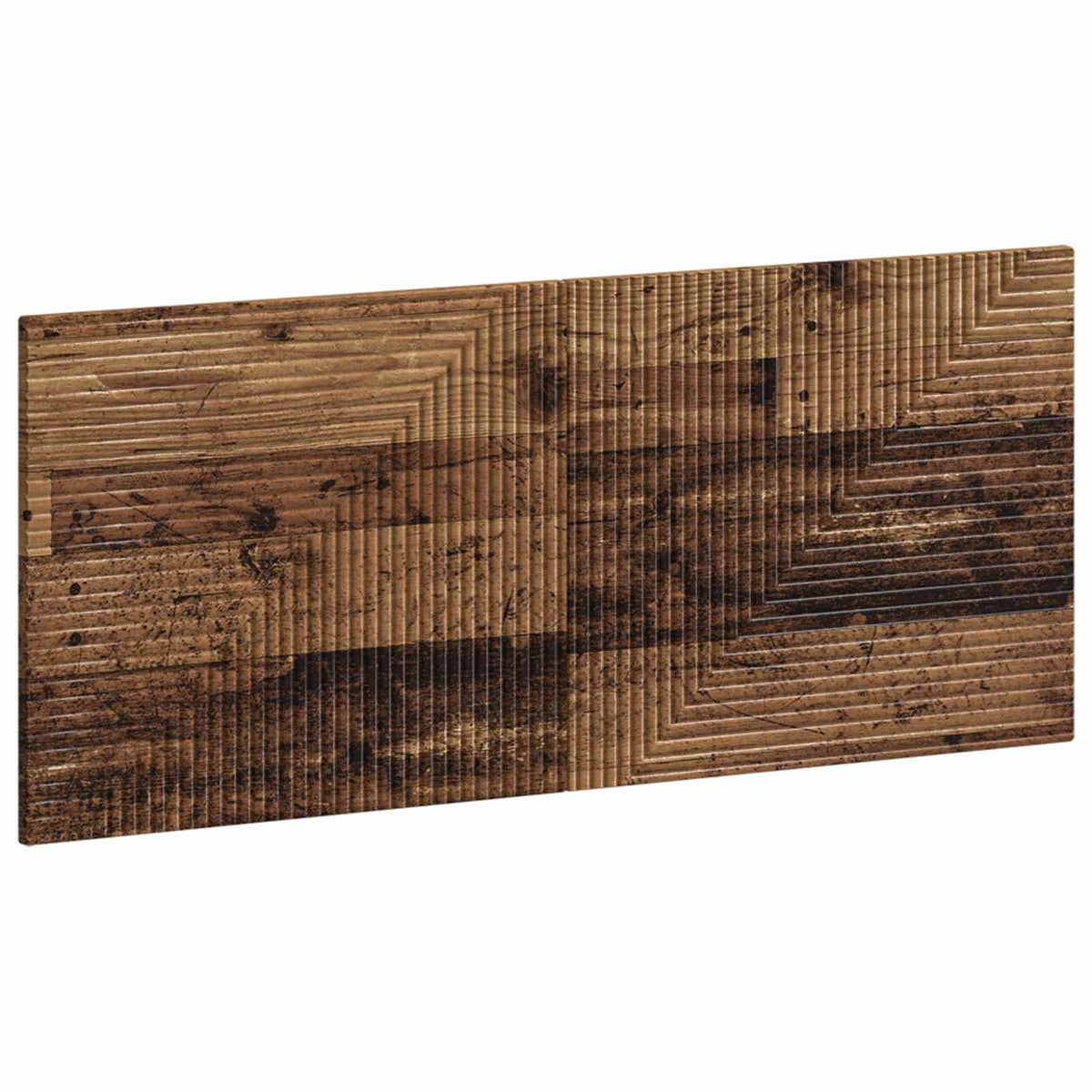 Wall-Mounted Headboard HAARLEM Old Wood Engineered Wood