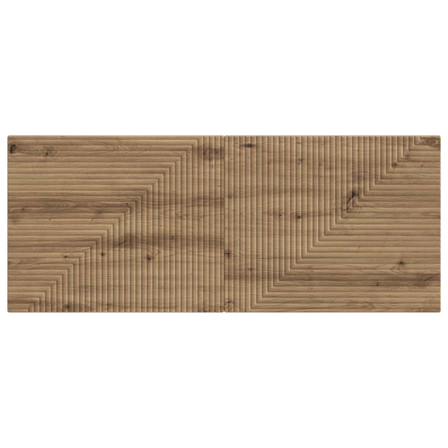 Wall-Mounted Headboard HAARLEM Artisan Oak Engineered Wood
