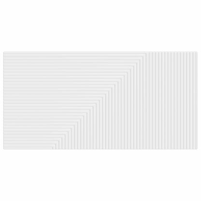Wall-Mounted Headboard HAARLEM White Engineered Wood