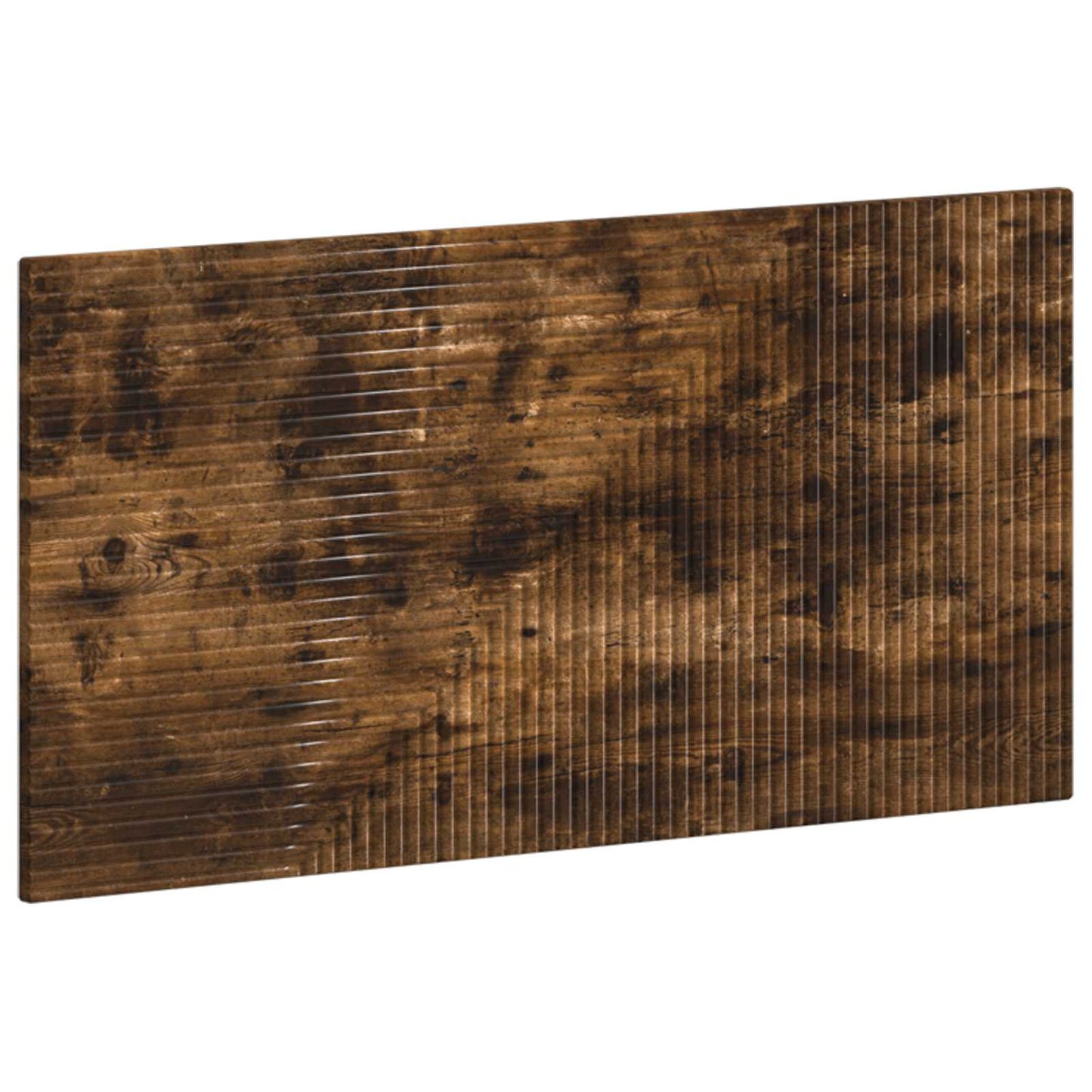 Wall-Mounted Headboard HAARLEM Smoked Oak Engineered Wood