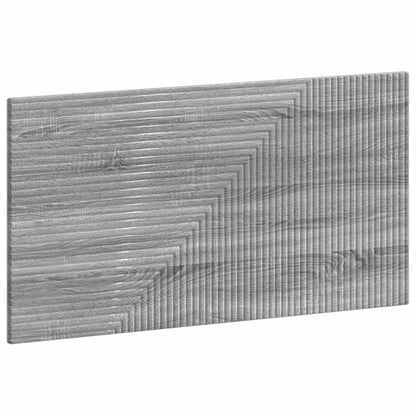 Wall-Mounted Headboard HAARLEM Grey Sonoma Engineered Wood